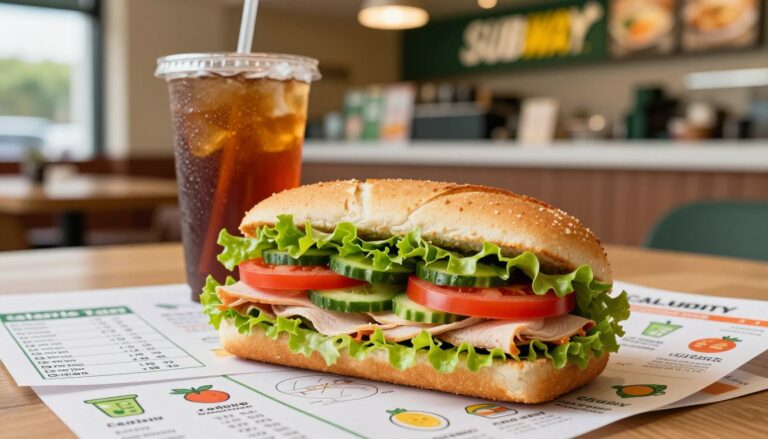 Subway Menu Calories