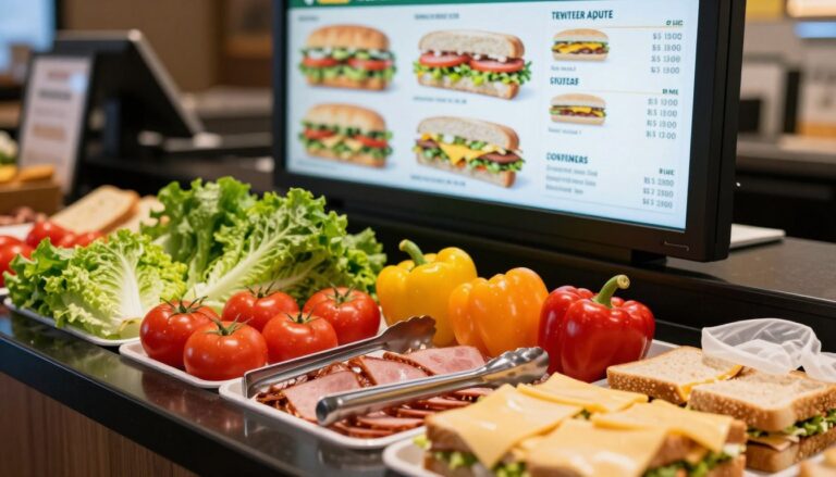 Subway Menu Without Ordering
