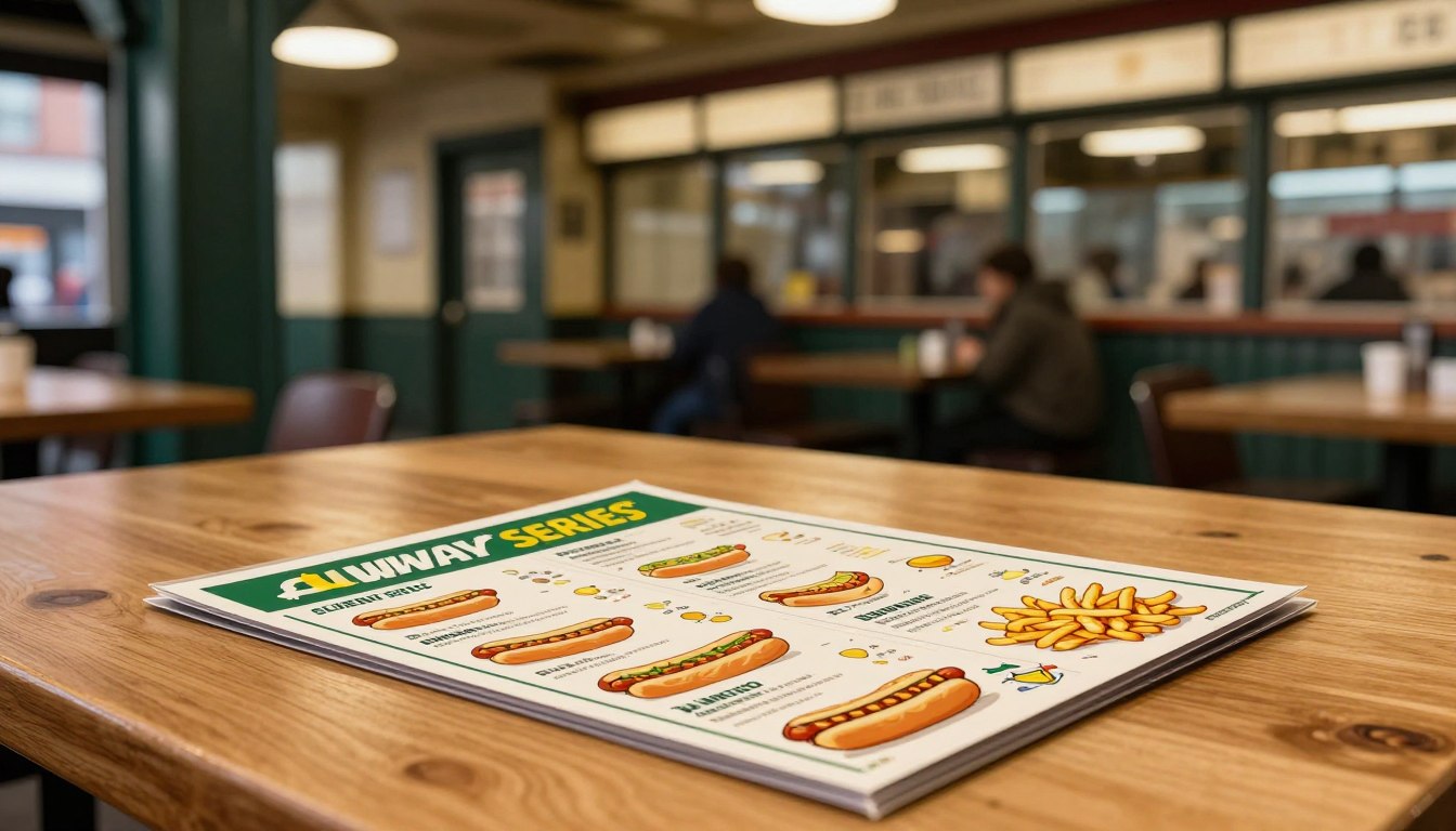 Subway Series Menu